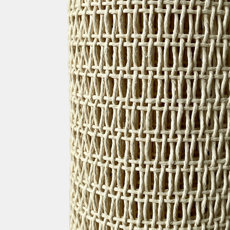 Ml Cotton Straw Fabric Natural Rectangular Mesh Width 80 cm