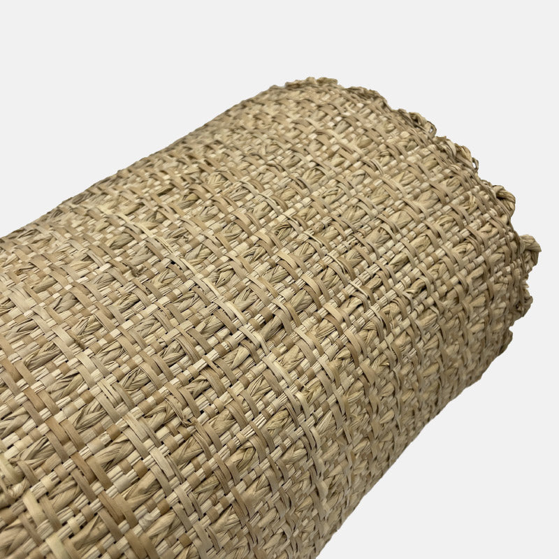 Metro lineal de Tejido de Palma Natural trenza ancho 91 cm.