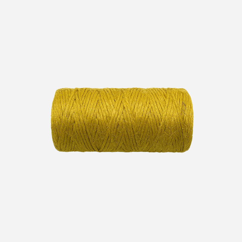 Bobina de hilo de Yute Natural Amarillo 1.50 MM. (100 grs)