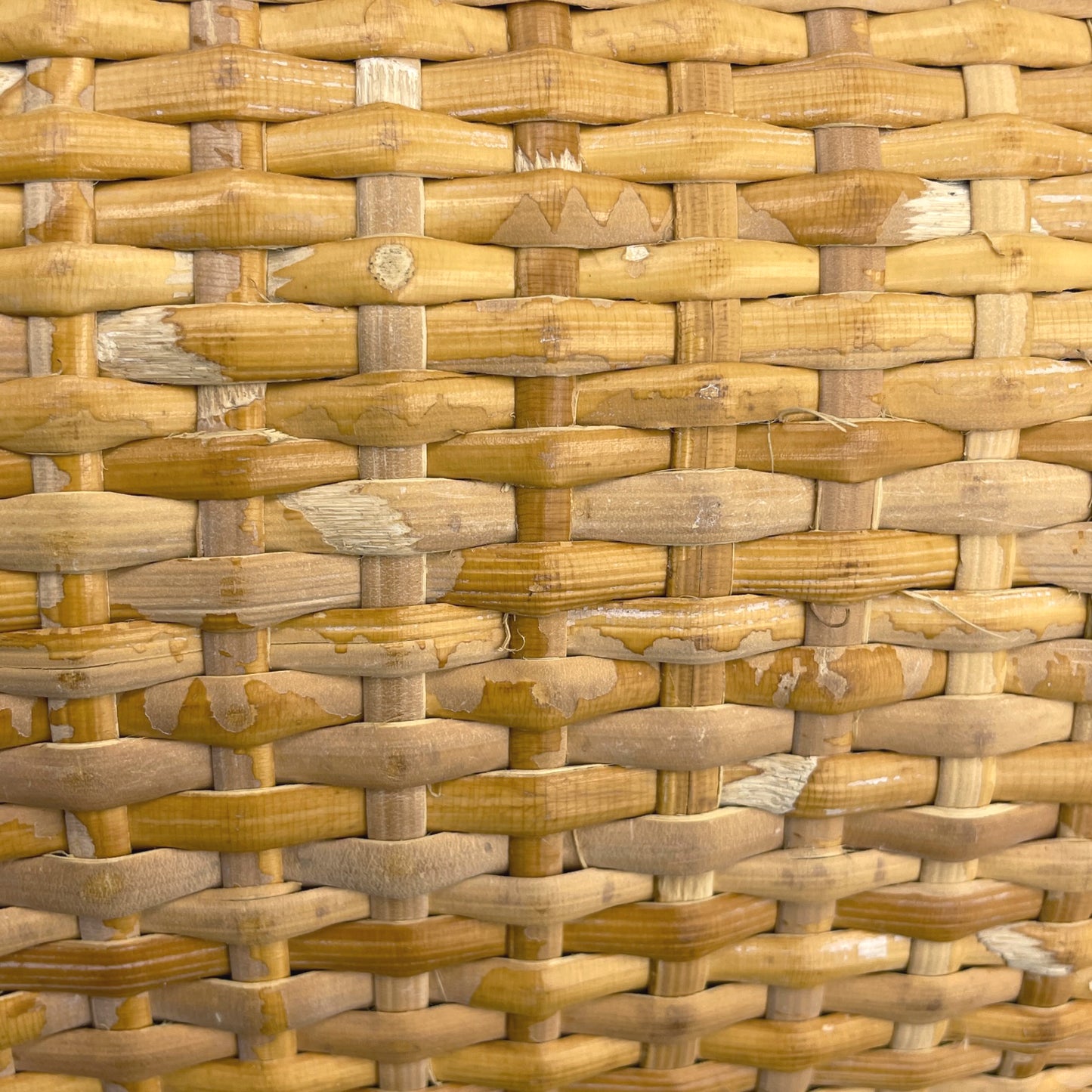 Metro lineal de Tejido de ratán tupido oscuro tiras de 5 mm Ancho 45.72 cm - Natkits