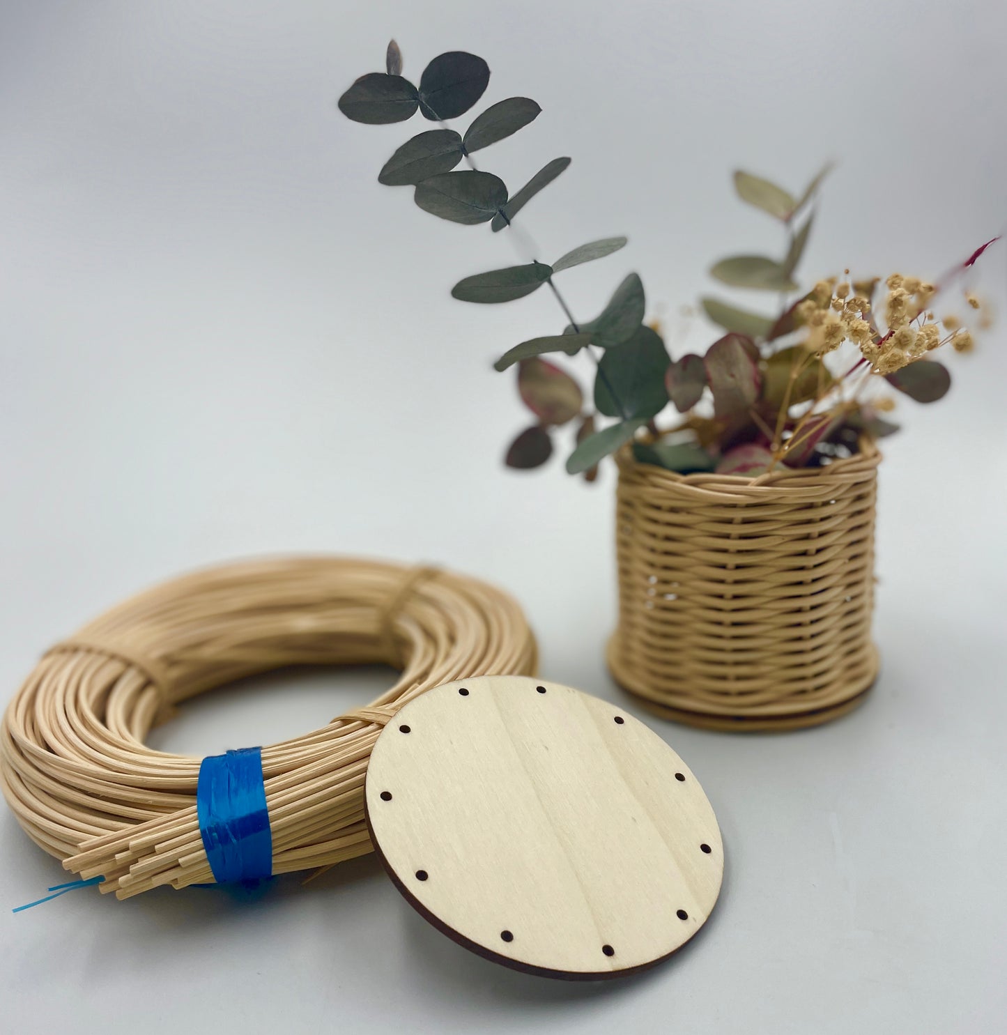BASE MADERA CHOPO MINI CIRCULAR DIAMETRO 10 CM X 4.50 MM 'EL LLINDAR'