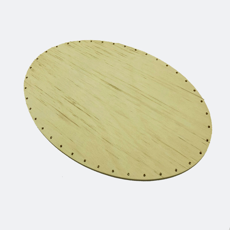 BASE/FONDO OVAL 29/19 CM. MADERA CONTRACHAPADA PARA CESTO 3.30€ + I.V.A. - Natkits