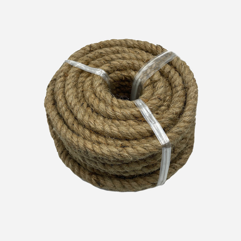 Bobina Cuerda Yute Natural diámetro 12 MM. (2 KGS. ) - Natkits