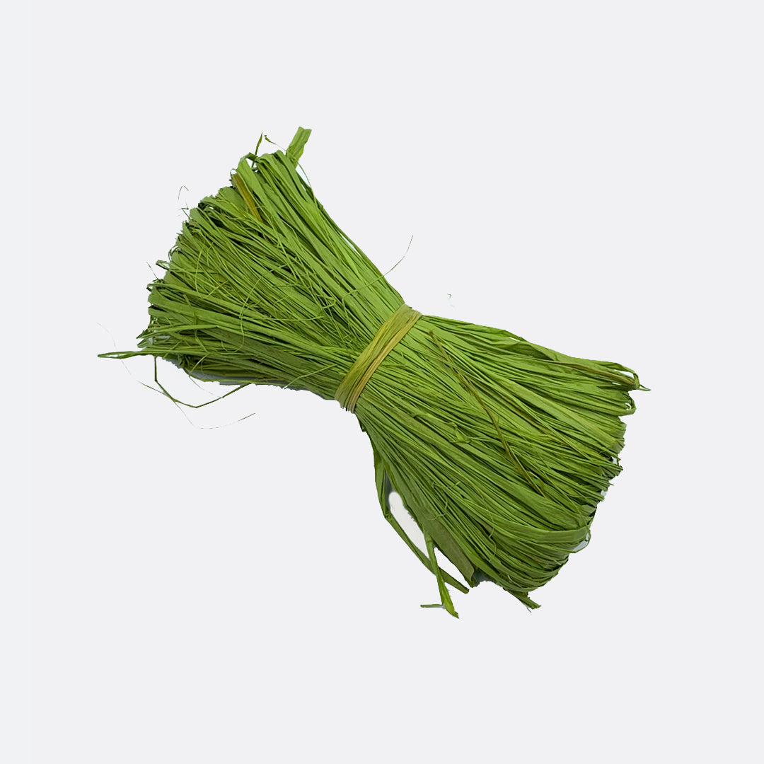 Rafia natural color Verde Claro Madeja 50gr. 1.65€ + I.V.A. - Natkits