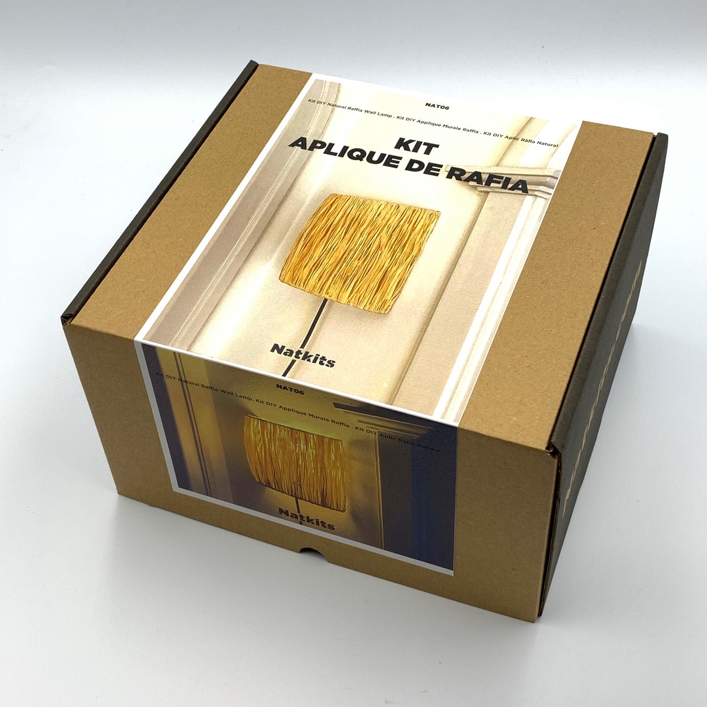 NAT06 — Kit Aplique de Rafia Natural - Natkits