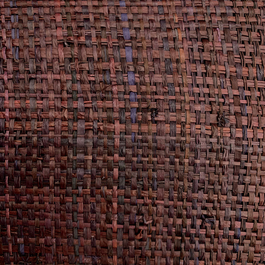 Metro lineal de Tejido de rafia Trama ancha color Vino  ancho 120 cm.  Precio: 14,88€ + I.V.A - Natkits