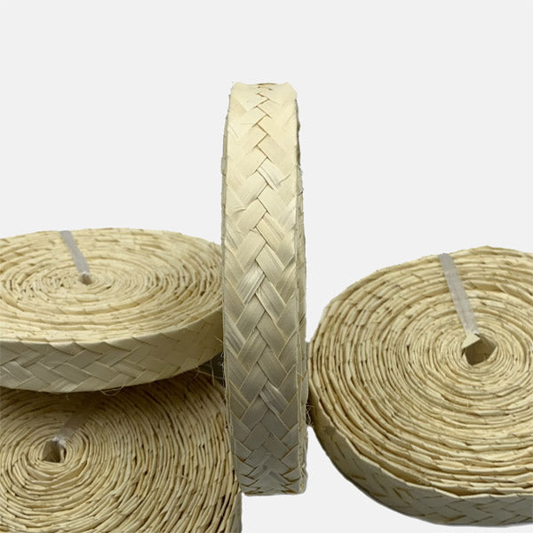 Cinta de Palma natural espiga 20mm. Bobina 10m. 4.63€ + I.V.A. - Natkits