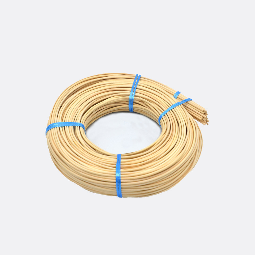 Medula ratán natural 4.00 mm. Bobina 250gr. 9.09€ + I.V.A. - Natkits