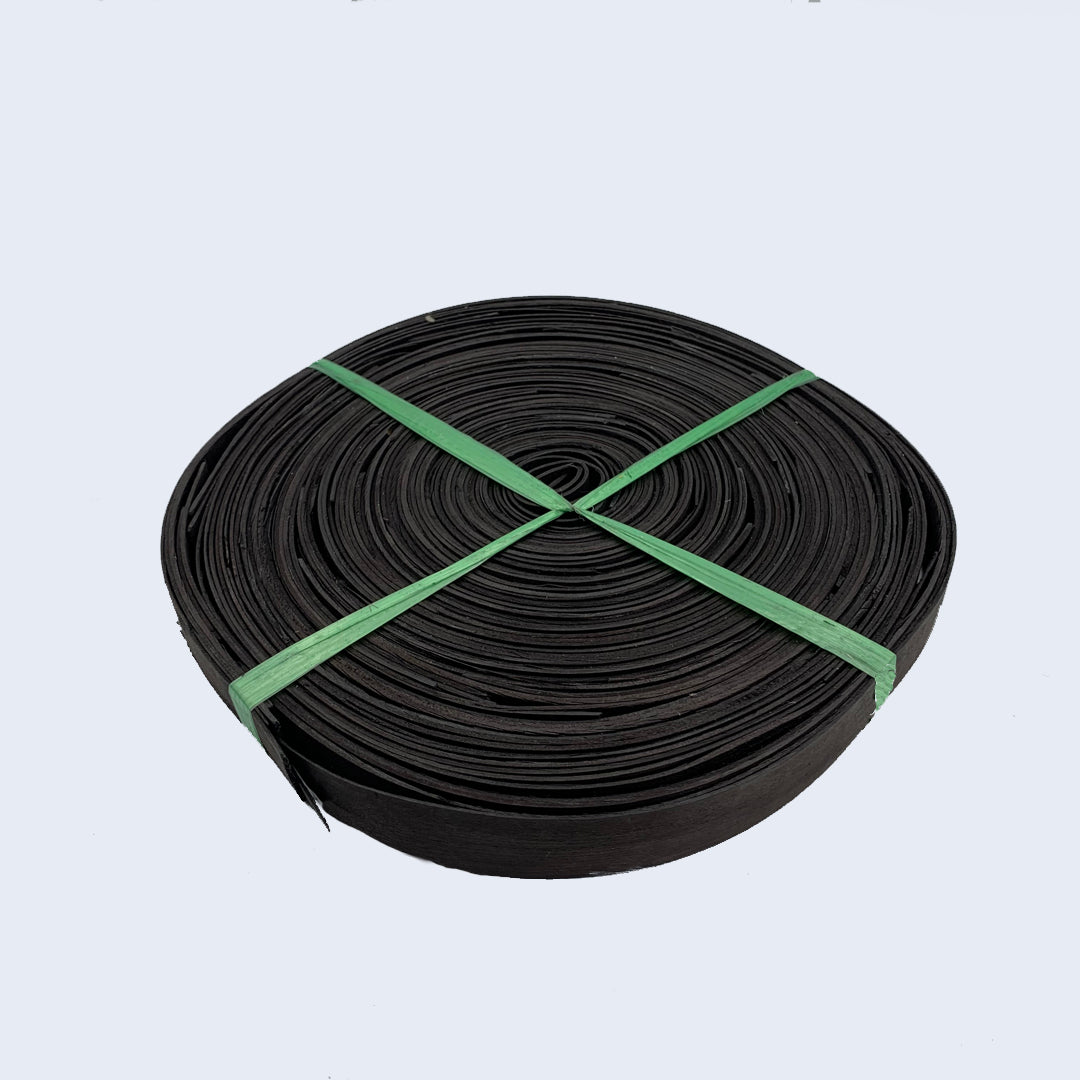 Cinta madera Abedul plana 20 mm. Color negro Bobina 250gr. 7.85€ + I.V.A: - Natkits