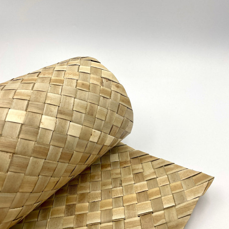 Natural palm mat 'Pandan' 170 x 240 cm.