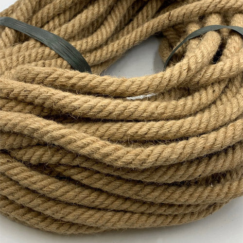 Cuerda Yute Natural diámetro 14 MM. ( madeja 4 KGS. - 35 MTRS) 23.14€ + I.V.A. - Natkits