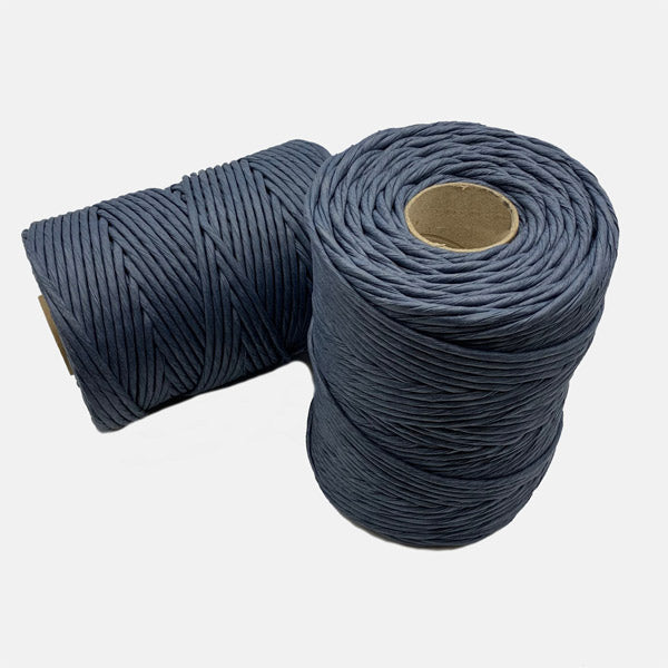Cordón papel tipo Nórdico AZUL 4,50/5 mm. Bobina 150m. Precio: 20.66€ + I.V.A. - Natkits
