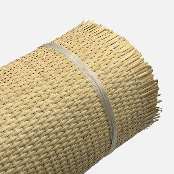 Metro lineal de Tejido de médula de ratán tupido tiras de 5 mm Ancho 50.80 cm Precio: 12.40€ + I.V.A - Natkits