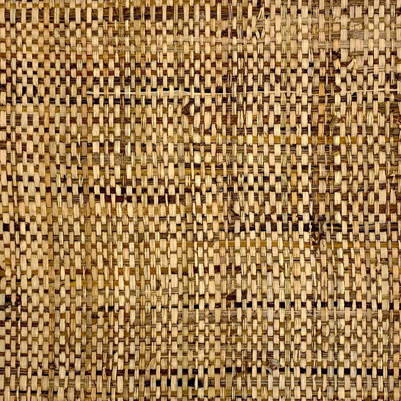 Metro lineal de Tejido de rafia trama ancha y fibra de banana natural ancho 120 cm. - Natkits