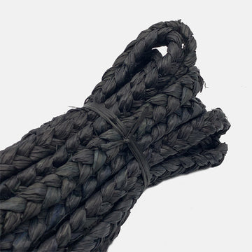 Trenza rafia natural color Negro ancho 15 mm  Madeja 20 metros. 45.54€ + I.V.A. - Natkits