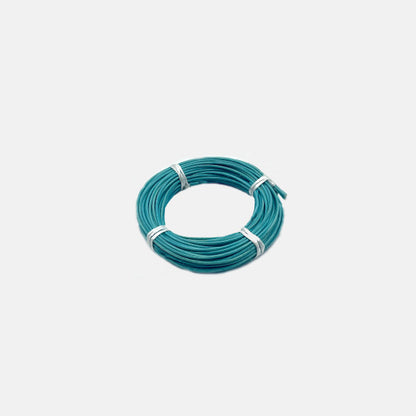 Mini bobina Medula ratán Azul turquesa 2.00 mm. (20 grs.)