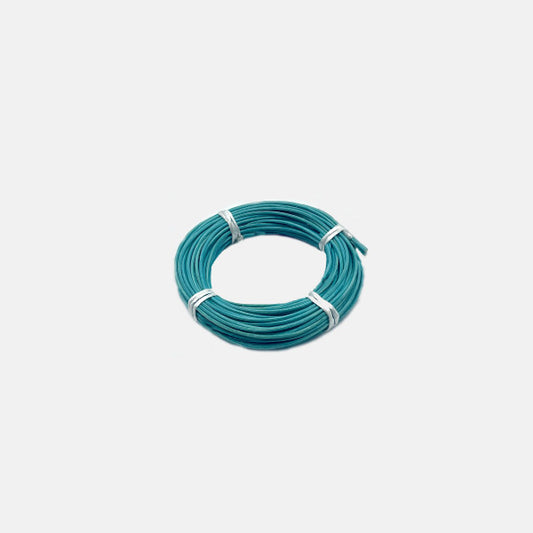 Mini bobina Medula ratán Azul turquesa 2.00 mm. (20 grs.)