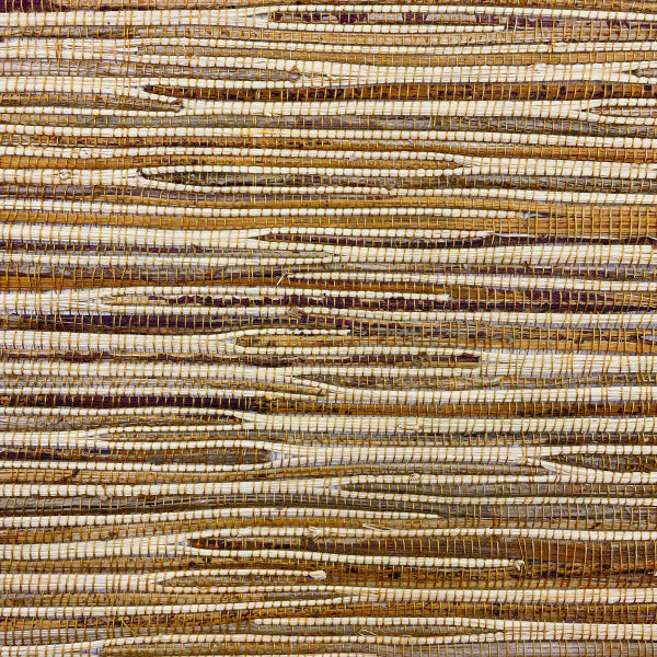 Linear meter of raffia and banana fabric "ZEBRA" design, width 60 cm.