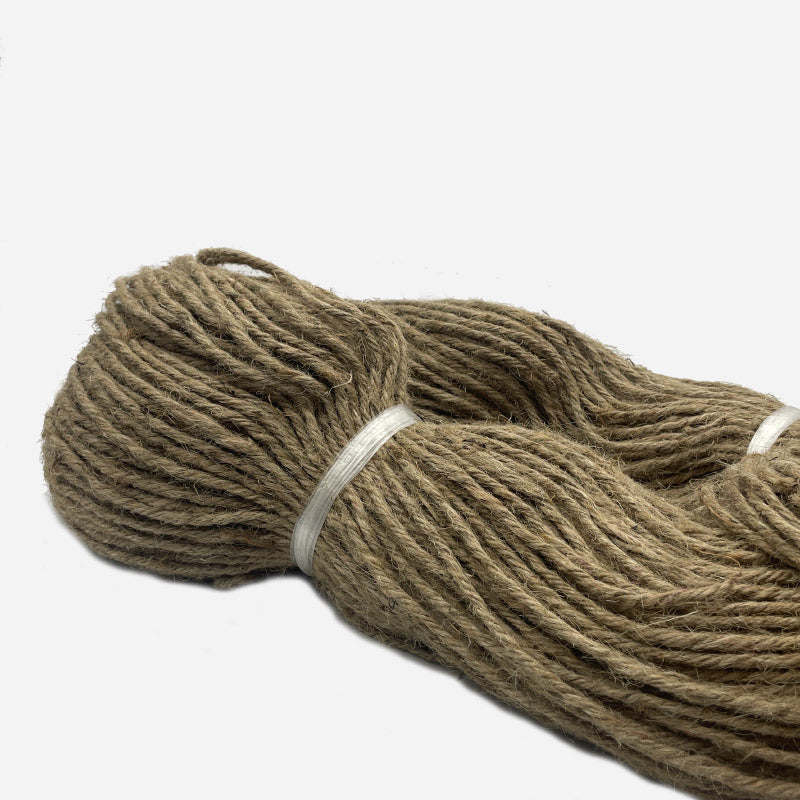 Skein of Natural Jute Rope, diameter 4 MM. (2 KGS.)