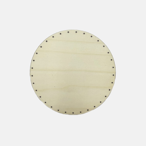 BASE MADERA CHOPO CIRCULAR DIAMETRO 21 CMX  4.50 MM 'EL LLINDAR'