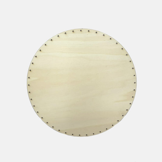 BASE MADERA CHOPO CIRCULAR DIAMETRO 32 CMX  4.50 MM 'EL LLINDAR'