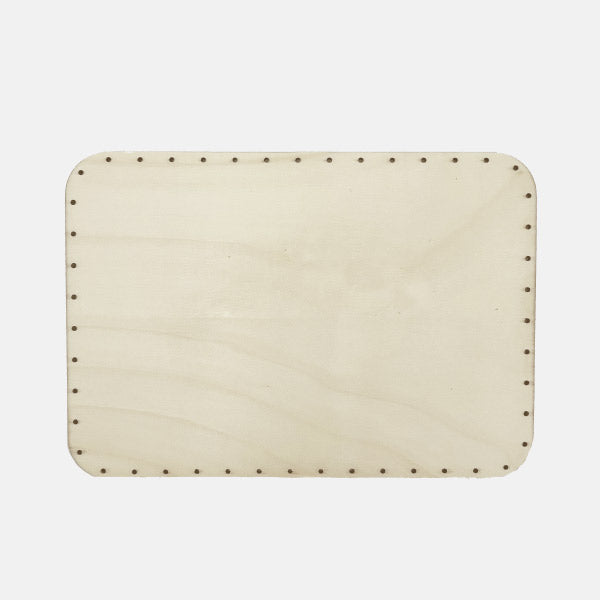 BASE MADERA CHOPO RECTANGULAR 30X21 CM X 4.50 MM 'EL LLINDAR'
