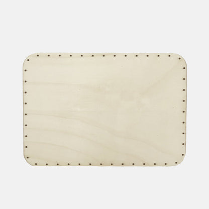 BASE MADERA CHOPO RECTANGULAR 30X21 CM X 4.50 MM 'EL LLINDAR'