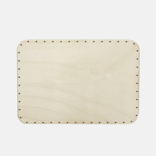 BASE MADERA CHOPO RECTANGULAR 30X21 CM X 4.50 MM 'EL LLINDAR'
