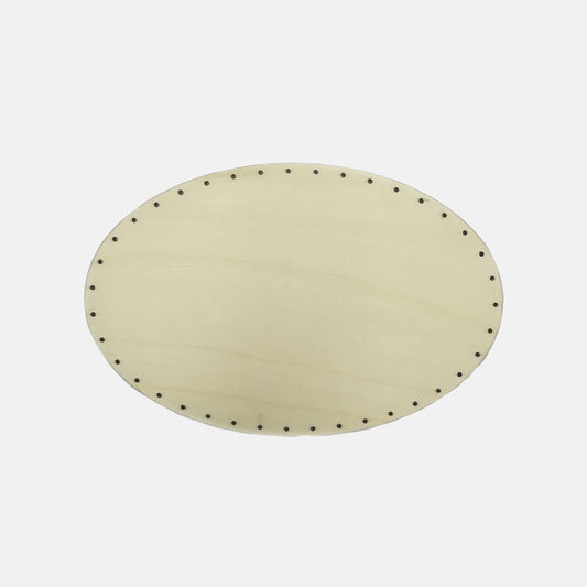 BASE MADERA CHOPO OVALADA 29 CM X  19 CM X 4.50 MM 'EL LLINDAR'
