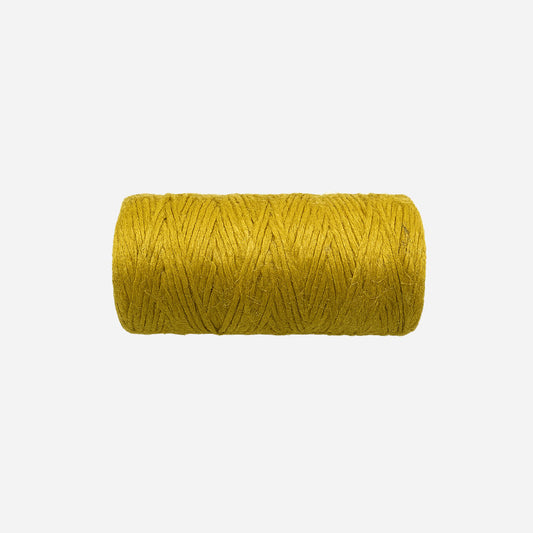 Bobina de hilo de Yute Natural  Amarillo 1.50 MM.  (100 grs)