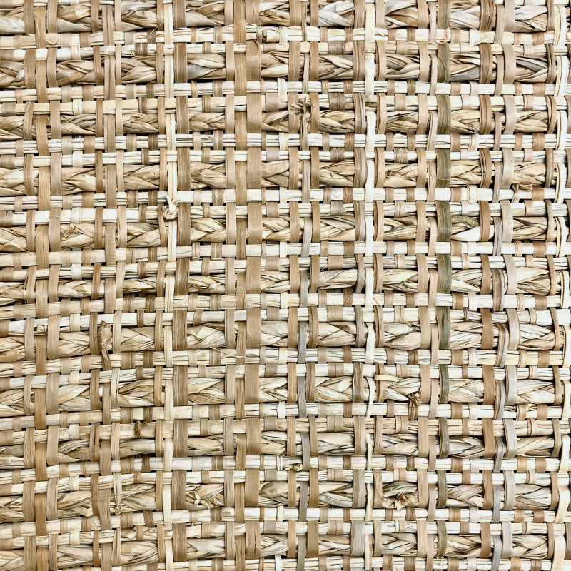 Mètre linéaire de tresse en tissu palmier naturel largeur 91 cm.