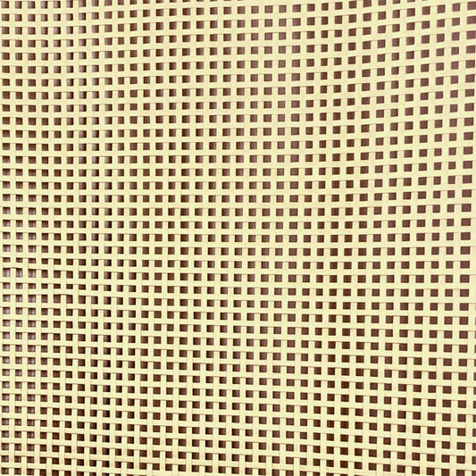 Mètre linéaire de tissu papier type filet, bandes de 2 mm. Largeur 60,96 cm.