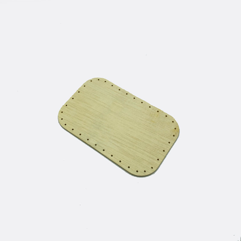 BASE/FONDO RECTANGULAR 20X12 CM.  MADERA CONTRACHAPADA PARA CESTO 2.73€ + I.V.A. - Natkits