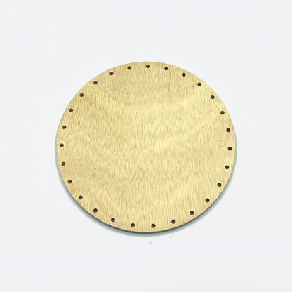 BASE/FONDO CIRCULAR 15 CM.  MADERA CONTRACHAPADA PARA CESTO 2.48€ + I.V.A. - Natkits