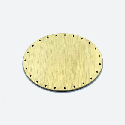 BASE/FONDO OVAL 16/12 CM.  MADERA CONTRACHAPADA PARA CESTO 1.98€ + I.V.A. - Natkits