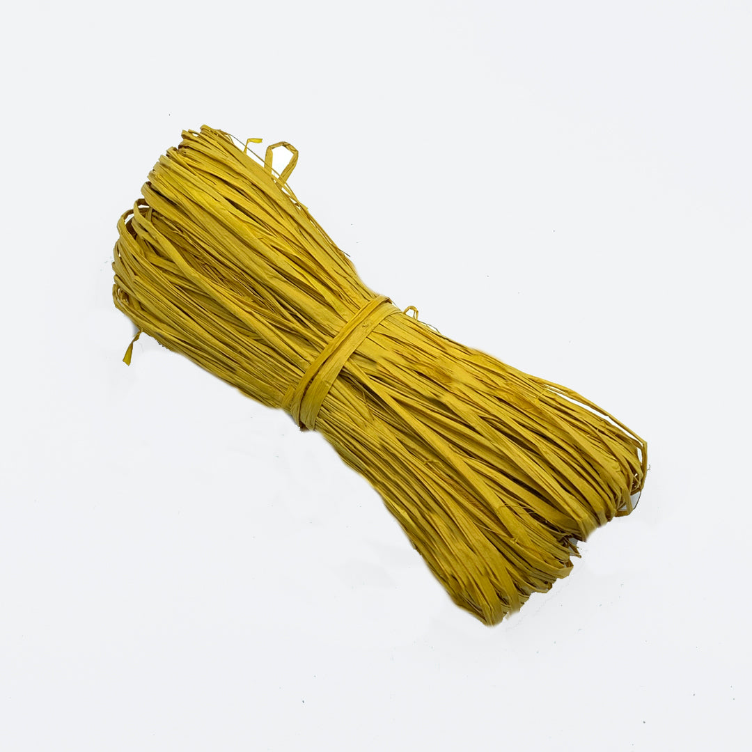 Rafia natural color Amarillo Madeja 50gr. 1.65€ + I.V.A. - Natkits