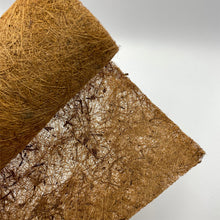 Lámina de fibra de coco natural engomada  100 x 200 cm. Precio:  20.66€ + I.V.A - Natkits