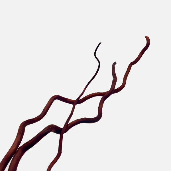 Make 3 Dry Branches "Kuwa" mahogany brown 90-110 CM.