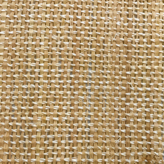 Linear meter of Sisal Raffia warp fabric, width 98 cm.