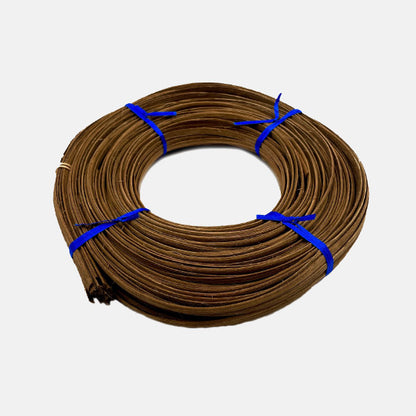 Strip peeled rattan marrow 5/6 mm. Coil 250 gr. Walnut Brown